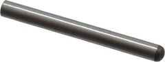Made in USA - 2mm Diam x 20mm Pin Length 416 Stainless Steel Precision Dowel Pin - C 36-42 Hardness, 1 Beveled & 1 Rounded End - Exact Tool & Supply