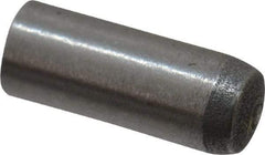 Made in USA - 3mm Diam x 8mm Pin Length 416 Stainless Steel Precision Dowel Pin - C 36-42 Hardness, 1 Beveled & 1 Rounded End - Exact Tool & Supply