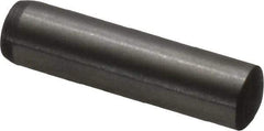 Made in USA - 4mm Diam x 16mm Pin Length 416 Stainless Steel Precision Dowel Pin - C 36-42 Hardness, 1 Beveled & 1 Rounded End - Exact Tool & Supply