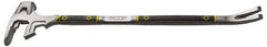 Stanley - 30" OAL Functional Utility Bar - 1-3/4" Wide, Forged Steel - Exact Tool & Supply