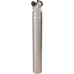 Iscar - 40mm Cutting Diam, 32mm Shank Diam, 12mm Max Depth of Cut, Straight Shank Indexable Copy End Mill - 4 Inserts, RCMT/RCCT-MO, RCMT/RCMW/RCCW-FW, RCMW/RCCW-MO Insert, ERW Toolholder, Through Coolant - Exact Tool & Supply