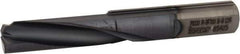 Iscar - 24mm Cutting Depth, 8mm Diam, Internal/External Thread, Solid Carbide, Single Point Threading Tool - TiAlN/TiN Finish, 51mm OAL, 8mm Shank Diam, 0.06" Projection from Edge, 0.9 to 1.5mm Pitch, 60° Profile Angle - Exact Tool & Supply