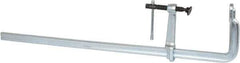 Bessey - 7" Deep Throat, 36" Max Capacity, Standard Sliding Arm Clamp - 4,880 Lb Clamping Pressure, 0.85" Spindle Diam - Exact Tool & Supply