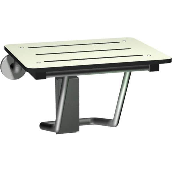 ASI-American Specialties, Inc. - Washroom Partition Hardware & Accessories Type: Folding Shower Seat Material: Phenolic - Exact Tool & Supply