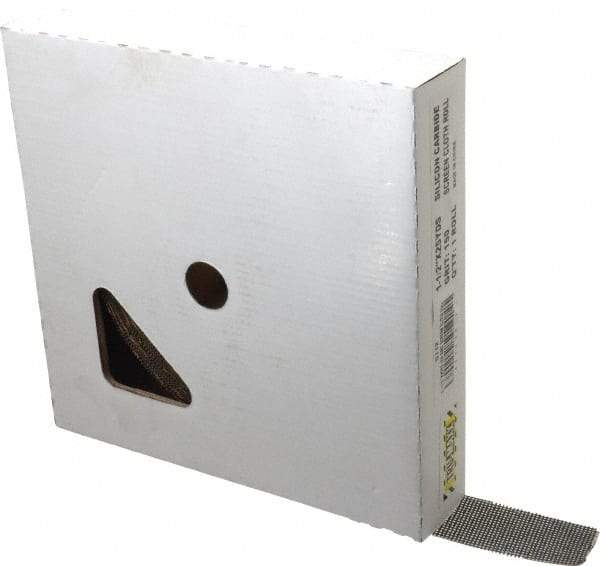 Tru-Maxx - 1-1/2" x 25 Yd 150 Grit Silicon Carbide Screen Roll - Fine Grade - Exact Tool & Supply