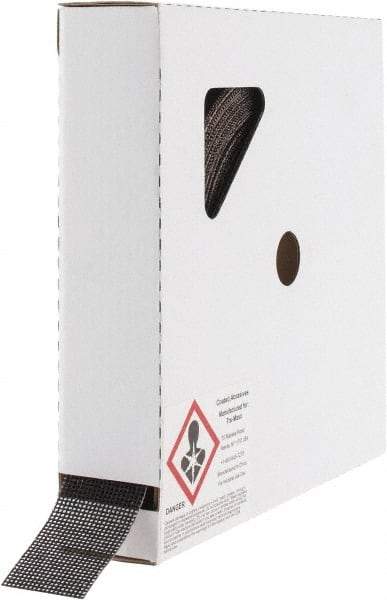 Tru-Maxx - 1-1/2" x 25 Yd 100 Grit Silicon Carbide Screen Roll - Medium Grade - Exact Tool & Supply