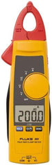 Fluke - 365, CAT III, Digital True RMS Clamp Meter with 0.7087" Detachable Jaws - 600 VAC/VDC, 200 AC/DC Amps, Measures Voltage, Current, Resistance - Exact Tool & Supply