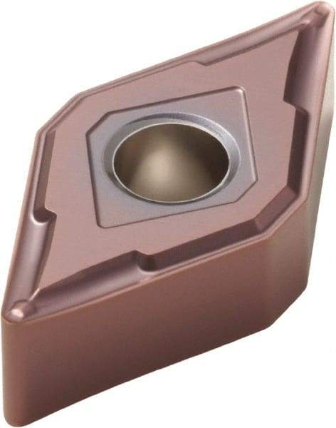 Seco - DNMG442 MF2 Grade TP1030 Cermet Turning Insert - 55° Diamond, 1/2" Inscr Circle, 1/4" Thick, 1/32" Corner Radius - Exact Tool & Supply