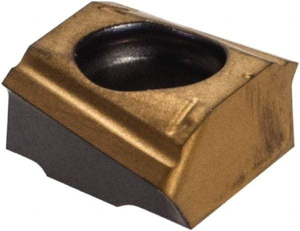 Iscar - T290 LNHT050204 Grade IC830 Carbide Milling Insert - TiAlN/TiN Finish, 0.2283" Thick, 0.4mm Corner Radius - Exact Tool & Supply