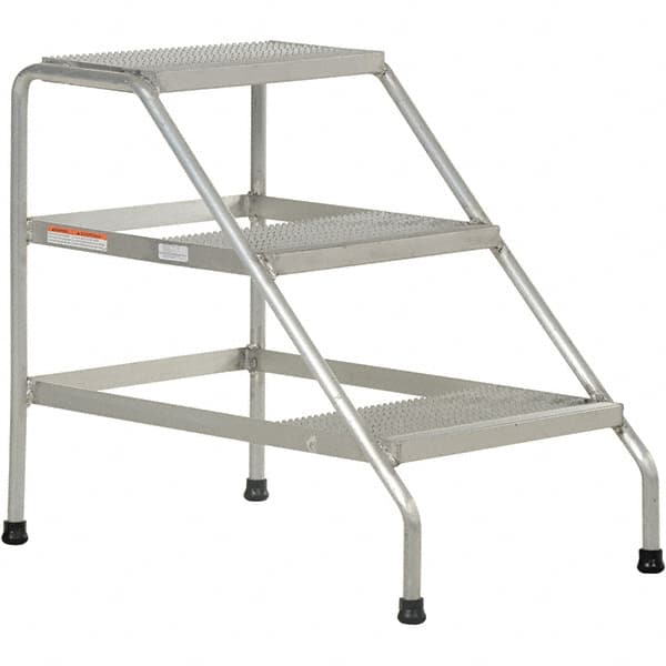 Vestil - 30" High 500 Lb Capacity 3 Step Stand - Exact Tool & Supply