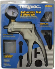 Lincoln - 4.5 oz PVC Automotive Brake Bleeder System - 24" Long, 1/4" Inlet - Exact Tool & Supply