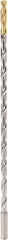 Seco - 5/16" 136° 2-Flute Solid Carbide Extra Length Drill Bit - Exact Tool & Supply