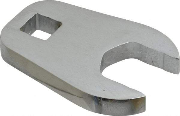 Proto - 24mm 1/2" Drive Full Polish Chrome Open End Crowfoot Wrench - 2.8" OAL - Exact Tool & Supply