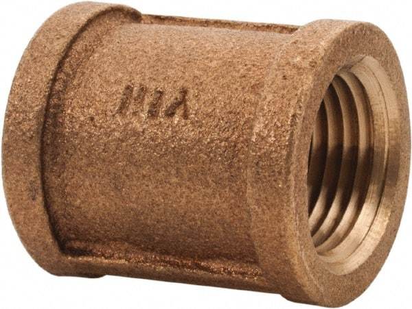 Legend Valve - Class 125, 1" Internal Pipe, Bronze Coupling - FNPT x FNPT x FNPT - Exact Tool & Supply