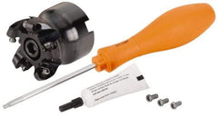 Kennametal - 52mm Cut Diam, 6mm Max Depth, 22mm Arbor Hole, 5 Inserts, RP.T 1204... Insert Style, Indexable Copy Face Mill - 34,000 Max RPM, 50mm High, Through Coolant, Series KSRM - Exact Tool & Supply