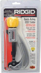 Ridgid - 3/8" to 1" Pipe Capacity, Quick Acting Tube Cutter - Cuts CSST - Exact Tool & Supply