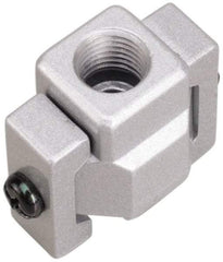 PRO-SOURCE - FRL Standard Modular Piping Adapter 1/2 NPT - Use with Standard Filters/Lubricators/Regulators & FRLs - Exact Tool & Supply
