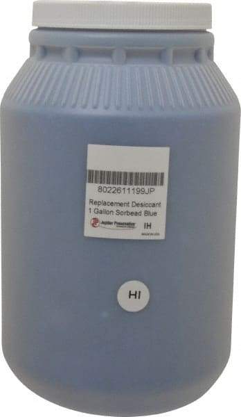 PRO-SOURCE - 1 Gal Air Dryer Jug Sorbead Blue Desiccant - For Use with Jupiter Pneumatics Desiccant Dryers - Exact Tool & Supply