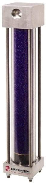 PRO-SOURCE - 1/2" NPT Port 1 Piece Filter/Desiccant Dryer FRL Unit - Plastic Bowl, 30 SCFM, 120 Max psi, 17" High - Exact Tool & Supply