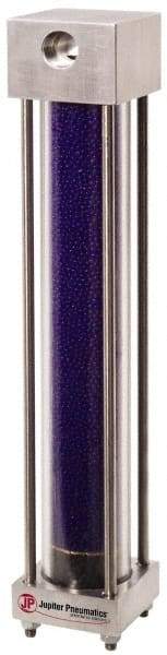 PRO-SOURCE - 1/2" NPT Port 1 Piece Filter/Desiccant Dryer FRL Unit - Plastic Bowl, 40 SCFM, 120 Max psi, 21" High - Exact Tool & Supply