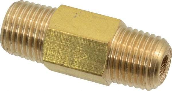 PRO-SOURCE - 1/4" Outlet, 300 Max psi, Inline Filters, Regulators & Lubricators - Inline Filters, 1-1/2" Long x 9/16" Wide - Exact Tool & Supply