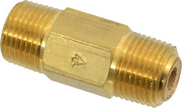 PRO-SOURCE - 3/8" Outlet, 300 Max psi, Inline Filters, Regulators & Lubricators - Inline Filters, 1-3/4" Long x 11/16" Wide - Exact Tool & Supply