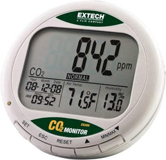 Extech - -14 to 140°F, 0 to 99.9% Humidity Range, Air Quality Monitor - Exact Tool & Supply