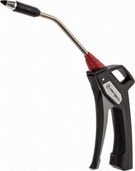 Value Collection - 235 Max psi Quiet Stainless Steel Tip Safety Air Gun - 1/4 NPT Inlet, 5-1/2" Tube Length, Nylon Body with Stainless Steel Metal Parts & Brass Threaded Insert - Exact Tool & Supply