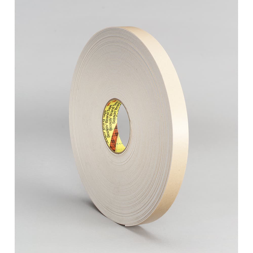3M - Double Sided Tape; Material Family: Polyethylene ; Length Range: 36 yd. - Exact Tool & Supply