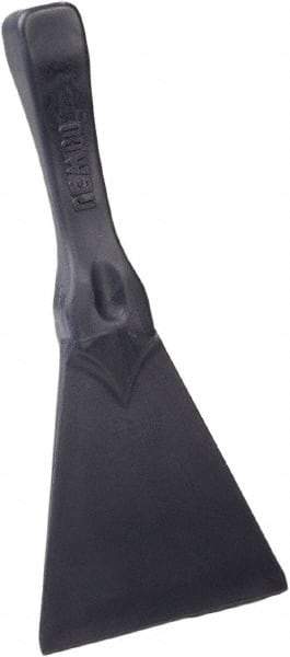 Remco - Stiff Polypropylene/Semi-Ferrous Additive Straight Scraper - 4.4" Blade Width - Exact Tool & Supply