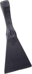Remco - Stiff Polypropylene/Semi-Ferrous Additive Straight Scraper - 4.4" Blade Width - Exact Tool & Supply
