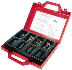 Recoil - 48 Inserts, M5x0.8, M6x1.0, M8x1.25, M10x1.50 Metric Coarse Carbon Steel, Thread Repair Kit - Includes Installation Tool - Exact Tool & Supply