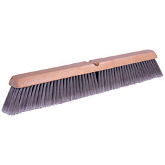 18″ Fine Sweep Floor Brush, Flagged Silver Polystyrene Fill - Exact Tool & Supply