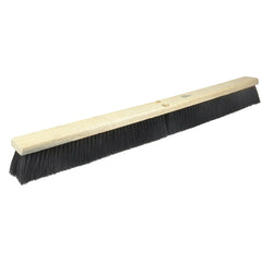 36″ Medium Sweep Floor Brush, Black Tampico Fill, Includes Brace - Exact Tool & Supply