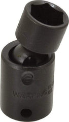 Proto - 3/8" Drive 9/16" Standard Universal Impact Socket - 6 Points, 2" OAL - Exact Tool & Supply