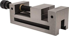 Gibraltar - 3-15/16" Jaw Width, 5" Jaw Opening Capacity, 1.7" Jaw Height, Toolmaker's Vise - Flat Jaw, 0.0002" Parallelism, 0.0003" Squareness, 10" OAL x 3.7" OAH - Exact Tool & Supply