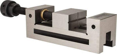 Gibraltar - 2-7/8" Jaw Width, 3-7/8" Jaw Opening Capacity, 1-3/8" Jaw Height, Toolmaker's Vise - Flat Jaw, 0.00012" Parallelism, 0.0002" Squareness, 254mm OAL x 3-29/32" OAH - Exact Tool & Supply