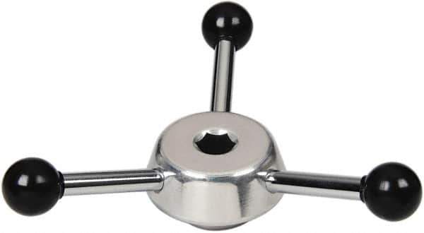 Gibraltar - 1 Piece Vise Handle - Aluminum, Steel, 9/16" Hex - Exact Tool & Supply