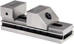 Gibraltar - 1-31/32" Jaw Width, 2-1/2" Jaw Opening Capacity, 1" Jaw Height, Toolmaker's Vise - Flat Jaw, 0.0002" Parallelism, 0.0003" Squareness, 5-1/2" OAL x 2" OAH - Exact Tool & Supply