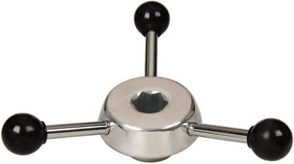 Gibraltar - 1 Piece Vise Handle - Aluminum, Steel, 7/8" Hex - Exact Tool & Supply