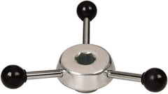 Gibraltar - 1 Piece Vise Handle - Aluminum, Steel, 7/8" Hex - Exact Tool & Supply