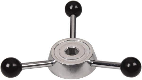 Gibraltar - 1 Piece Vise Handle - Aluminum, Steel, 3/4" Hex - Exact Tool & Supply