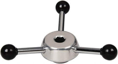 Gibraltar - 1 Piece Vise Handle - Aluminum, Steel, 5/8" Hex - Exact Tool & Supply