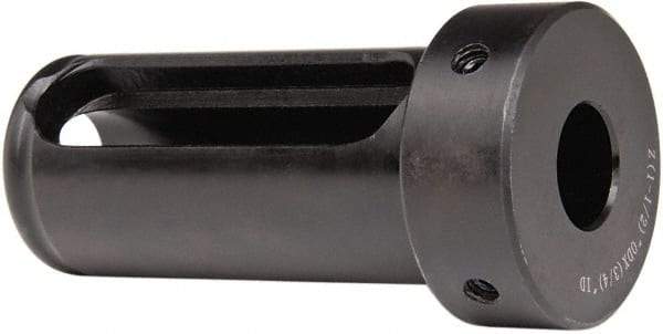 Interstate - 3/4" ID, 1-1/2" OD, 3-1/4" Length Under Head, Type Z Lathe Tool Holder Bushing - 3/4" Head Thickness, 2-7/8" Slot Length - Exact Tool & Supply
