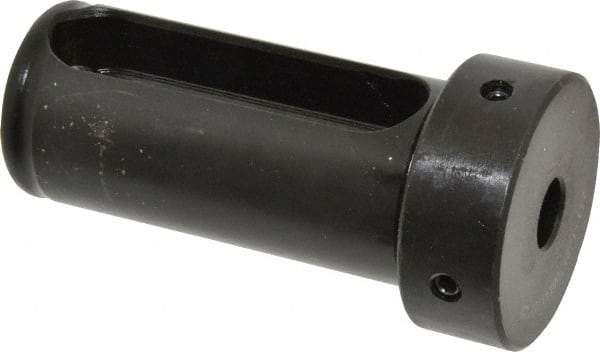 Interstate - 1/2" ID, 1-1/2" OD, 3-1/4" Length Under Head, Type Z Lathe Tool Holder Bushing - 3/4" Head Thickness, 2-7/8" Slot Length - Exact Tool & Supply