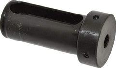 Interstate - 1/2" ID, 1-1/2" OD, 3-1/4" Length Under Head, Type Z Lathe Tool Holder Bushing - 3/4" Head Thickness, 2-7/8" Slot Length - Exact Tool & Supply