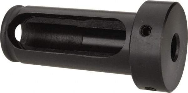 Interstate - 1/2" ID, 1-1/4" OD, 3" Length Under Head, Type Z Lathe Tool Holder Bushing - 5/8" Head Thickness, 2-5/8" Slot Length - Exact Tool & Supply