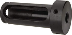Interstate - 1/2" ID, 1-1/4" OD, 3" Length Under Head, Type Z Lathe Tool Holder Bushing - 5/8" Head Thickness, 2-5/8" Slot Length - Exact Tool & Supply