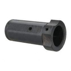 Interstate - 1-1/4" ID, 1-1/2" OD, 3-5/32" Length Under Head, Type LBF Lathe Tool Holder Bushing - 5/8" Head Thickness - Exact Tool & Supply