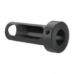 Interstate - 3/4" ID, 1" OD, 2-3/4" Length Under Head, Type Z Lathe Tool Holder Bushing - 1/2" Head Thickness, 2-3/8" Slot Length - Exact Tool & Supply
